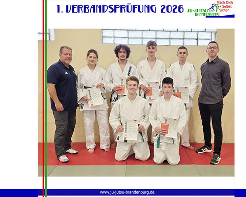 Verbandsprüfung: Glückwunsch zu 14 neuen Graduierungen