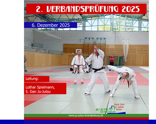 Neuer Termin: 2. Verbandsprüfung 2025