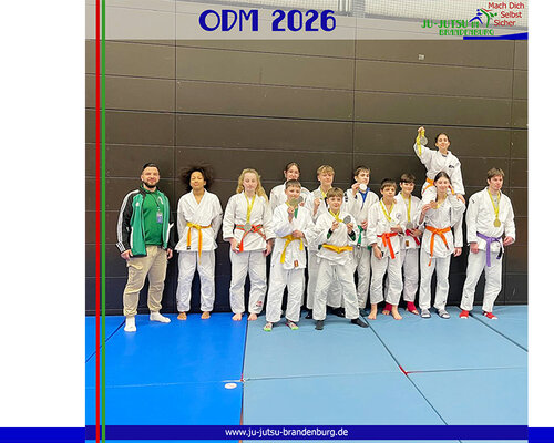 ODM 2026: 23 Medaillen für Team Brandenburg