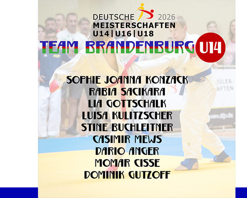 Unser Team U14 bei den DSM 2026