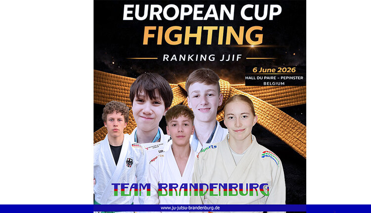 Team Brandenburg beim Europa Cup in Belgien