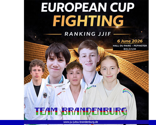 Team Brandenburg beim Europa Cup in Belgien