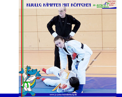 41 Kids lernen "Kämpfen mit Köpfchen"