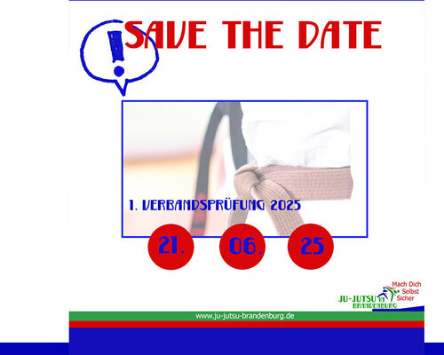 Save the Date: 1. Verbandsprüfung 2025