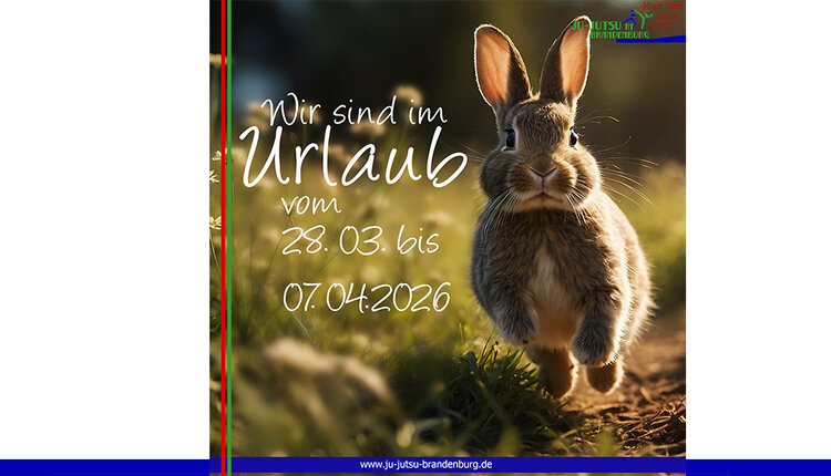 Urlaub der Geschäftsstelle