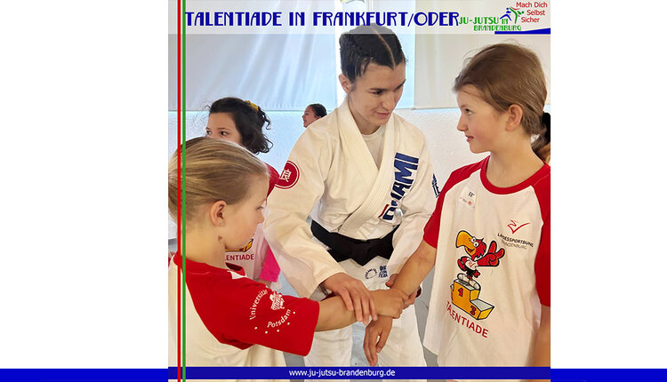 Ju-Jutsu bei der Talentiade in Frankfurt/Oder
