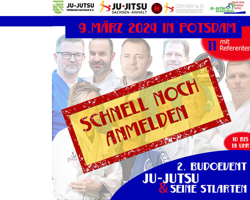 2. Ostdeutsches Budo-Event - schnell noch anmelden