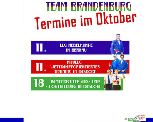 Unsere Termine für Oktober 2025