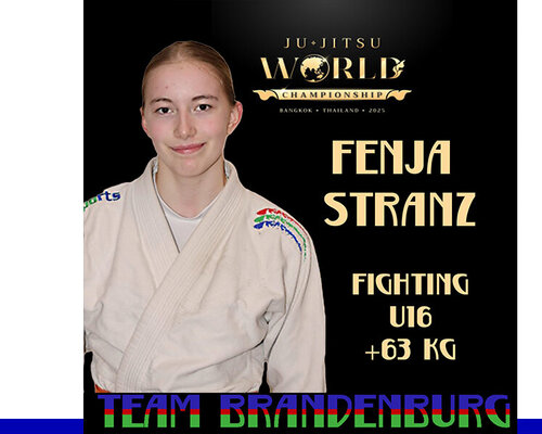 Team Brandenburg bei der JWM: Fenja Stranz