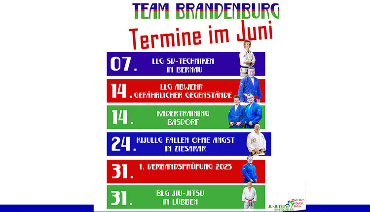 Unsere Termine im Juni