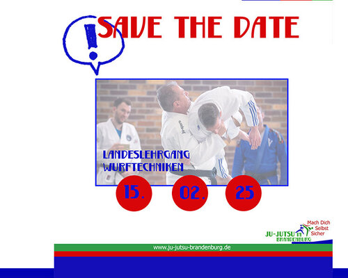 Save the Date: LLG Wurftechniken