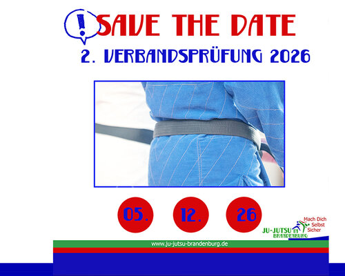 Save the Date: 2. Verbandsprüfung 2026